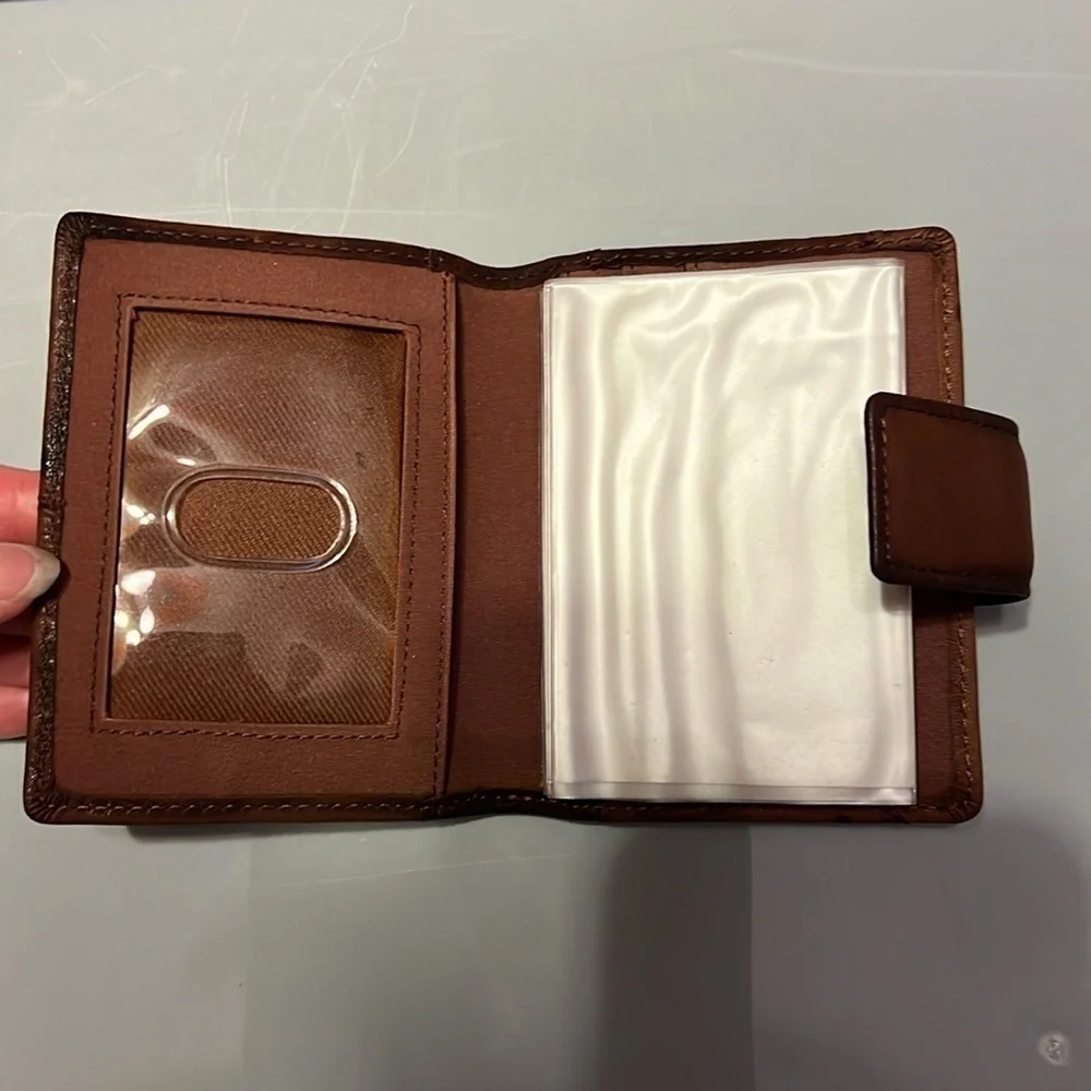 Vintage Wilson Leather Brown Wallet ID & Photos